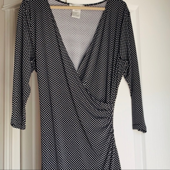 Nine West Dresses & Skirts - Nine West, women’s polka dot wrap dress.